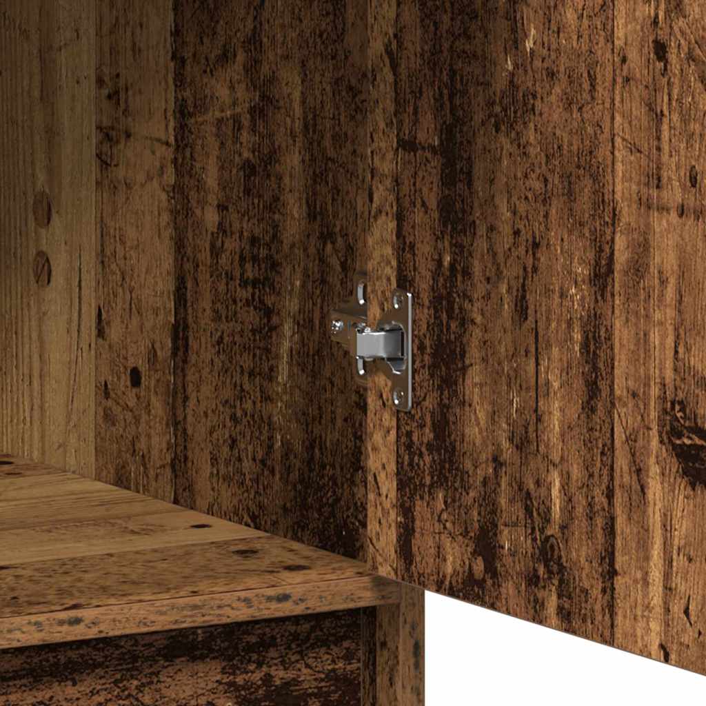 Highboard Gammelt træ 40 x 40,5 x 135 cm Konstrueret træ