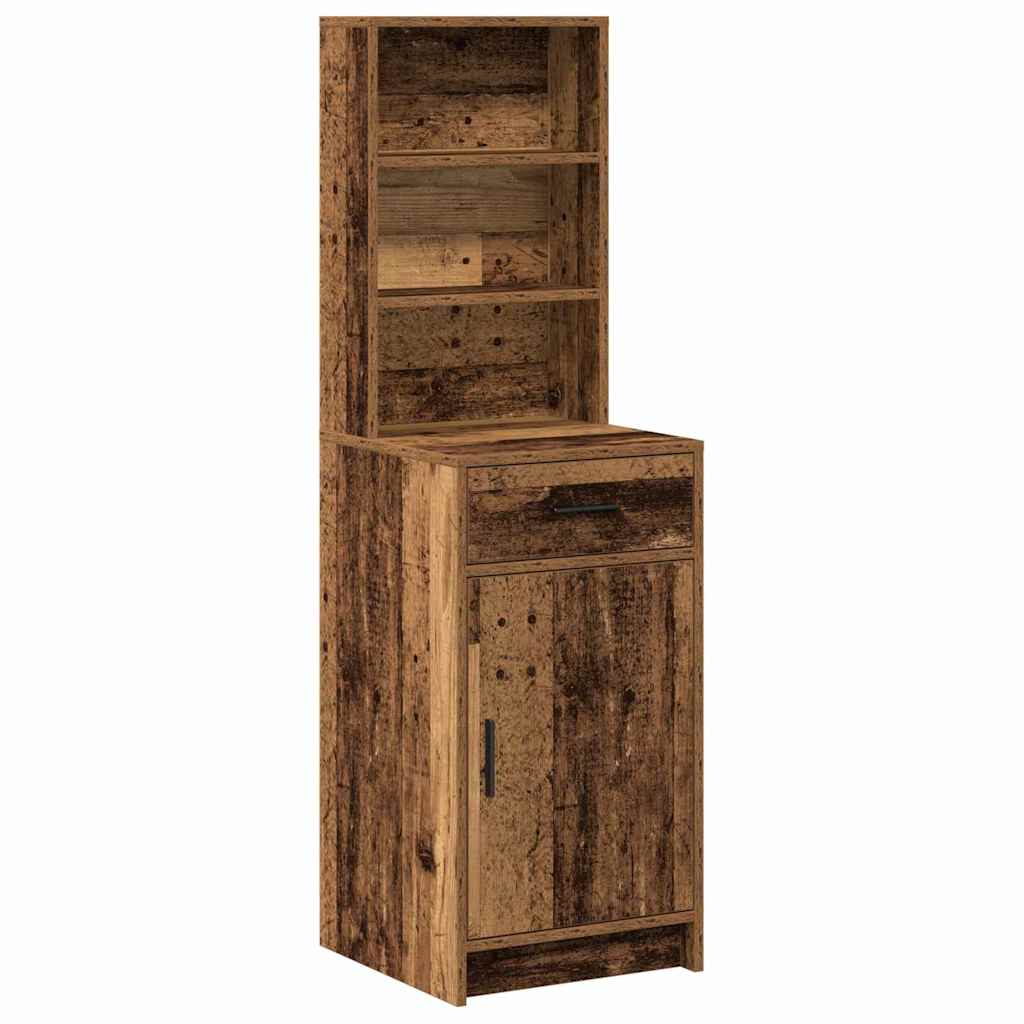 Highboard Gammelt træ 40 x 40,5 x 135 cm Konstrueret træ