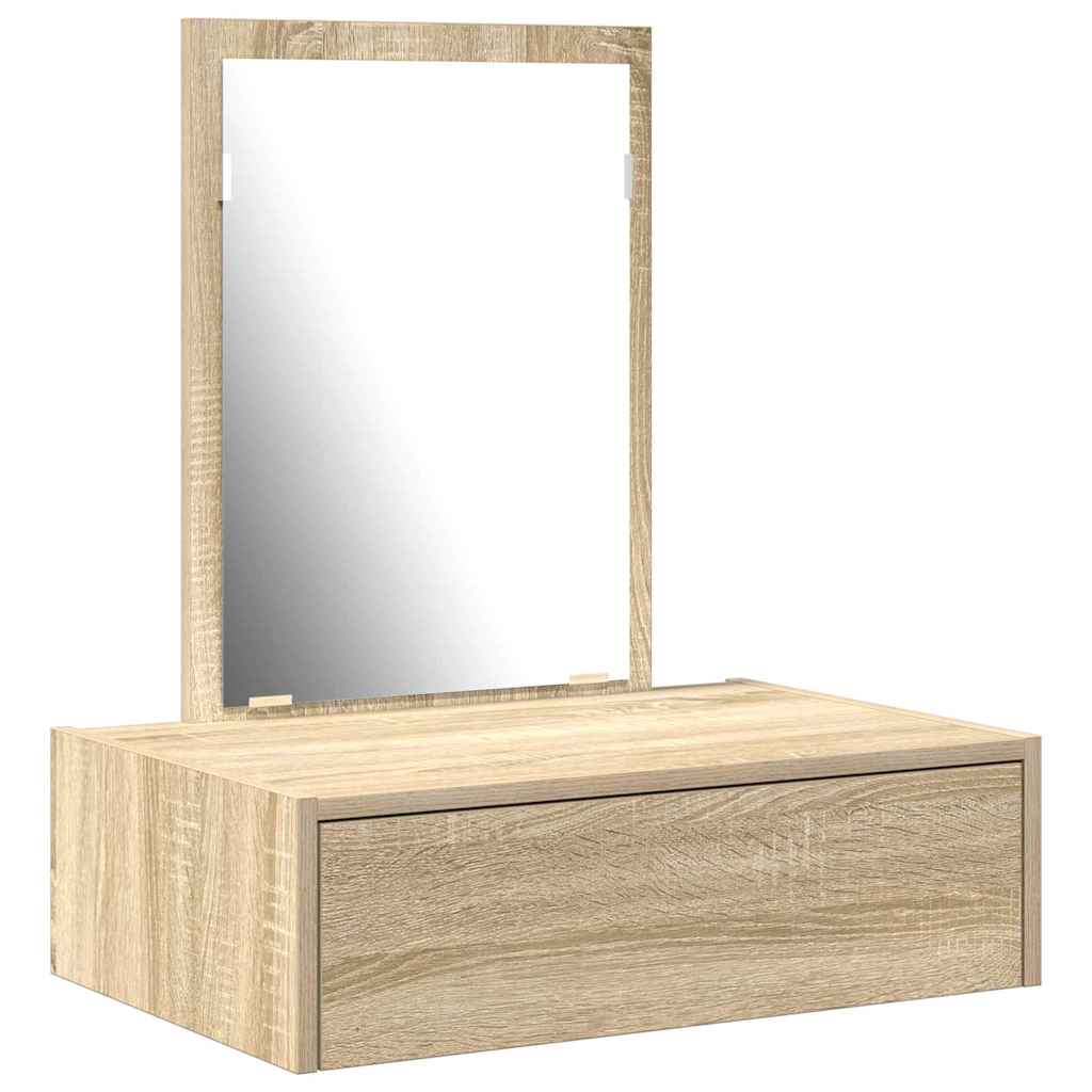 Klædeskab med skuffe Brun 60 x 40 x 70 cm Konstrueret træ