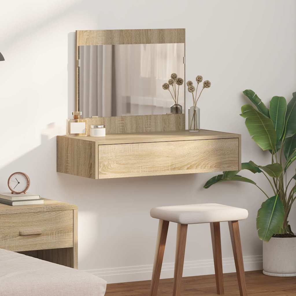 Klædeskab med skuffe Brun 83 x 40 x 70 cm Konstrueret træ