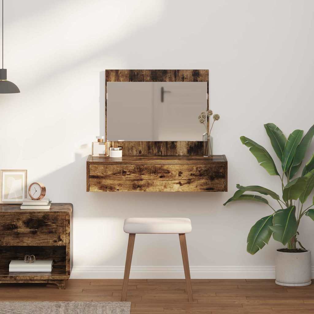 Klædeskab med skuffe Brun 83 x 40 x 70 cm Konstrueret træ