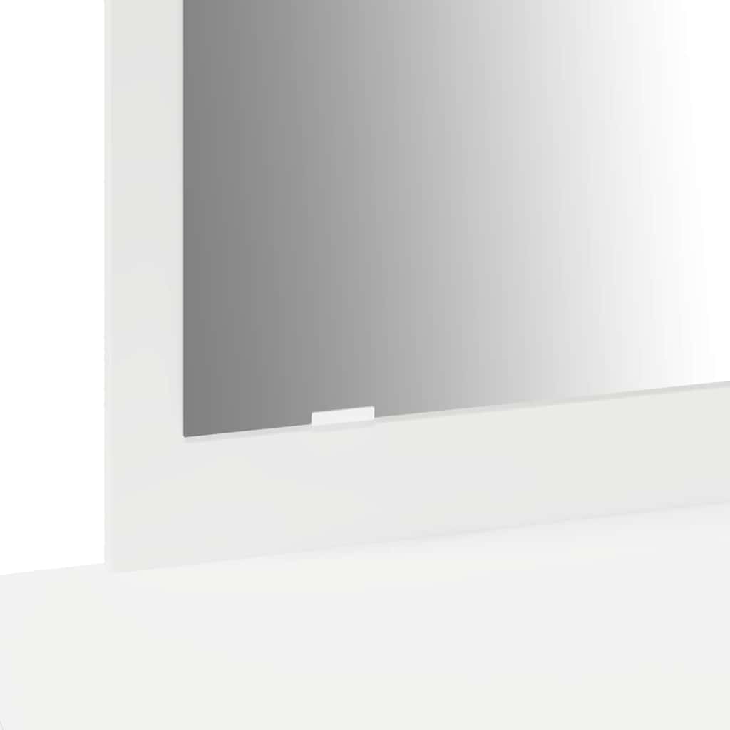 Klædeskab med skuffe Hvid 100 x 40 x 70 cm Konstrueret træ