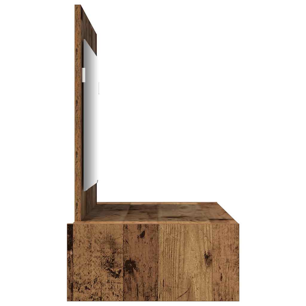Klædeskab med skuffe Brun 100 x 40 x 70 cm Konstrueret træ