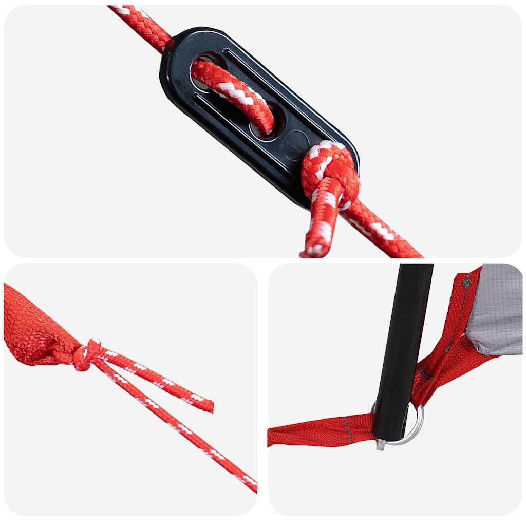 Hyttetelt Grøn 425 x 396 x 222 cm 185T Polyester med PU Coating