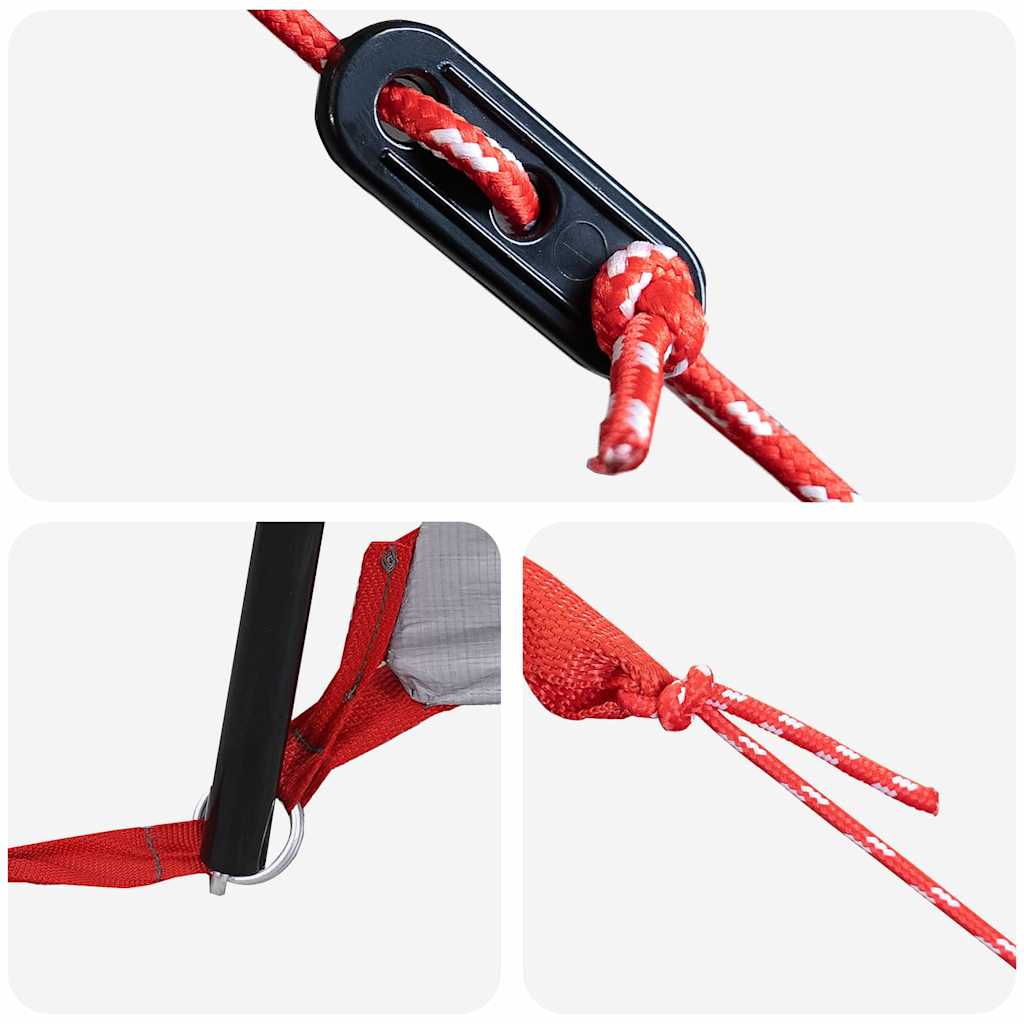 Hyttetelt Grøn 400 x 350 x 212 cm 185T Polyester med PU Coating