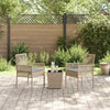 Have Bistro Sæt 3 pcs Beige Poly rattan