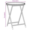 Have Bistro Sæt 3 pcs Beige Poly rattan