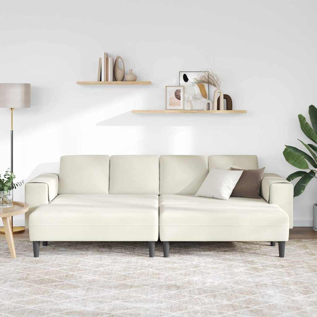 Stue Sofa 3 pcs Creme