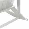 Adirondack Gyngestole 2 pcs Hvid HDPE