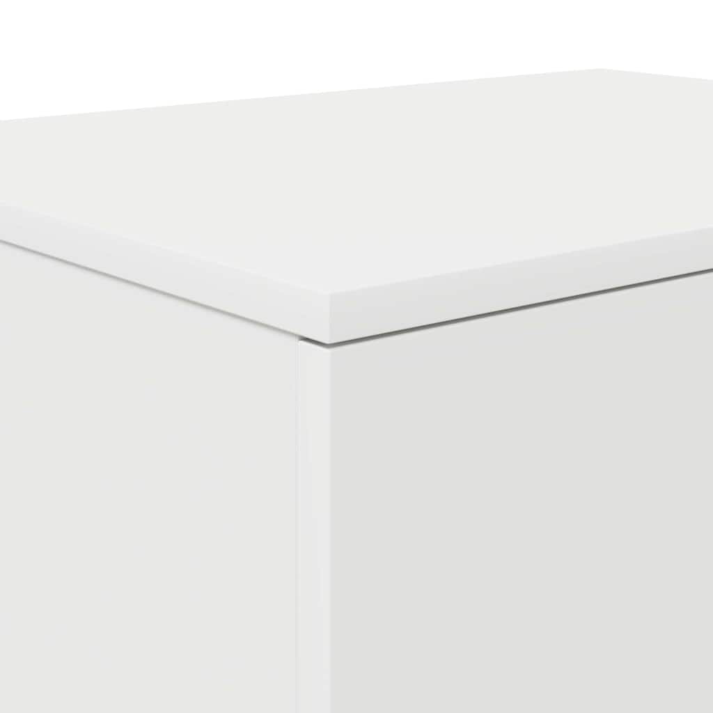 Opbevaringsskab Hvid 127 x 41 x 40 cm Konstrueret træ