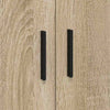 Opbevaringsskab Sonoma-eg 127 x 41 x 40 cm Konstrueret træ