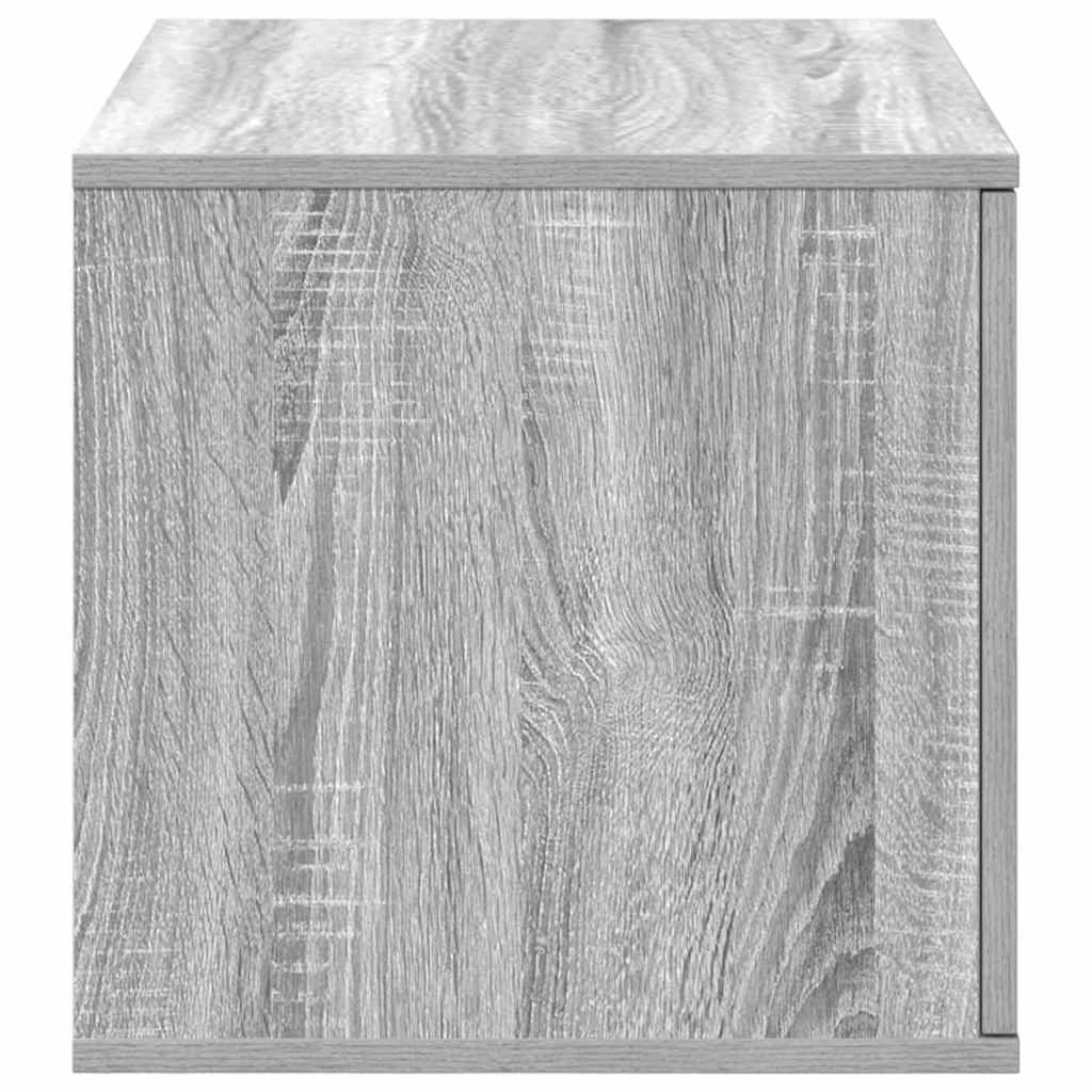 Opbevaringsskab Grå sonoma-eg 127 x 41 x 40 cm Konstrueret træ