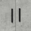 Opbevaringsskab Betongrå 118 x 41 x 40 cm Konstrueret træ