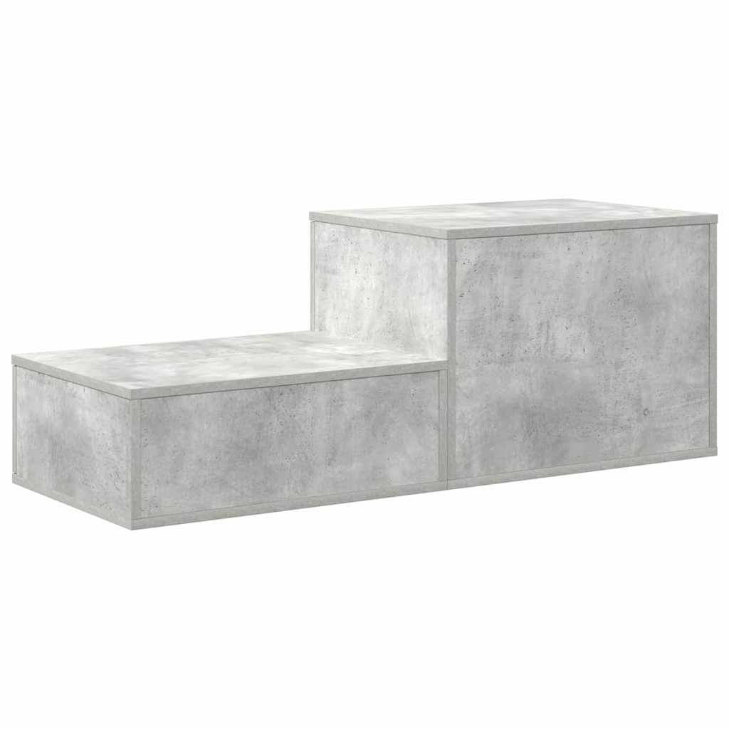 Opbevaringsskab Betongrå 108 x 41 x 40 cm Konstrueret træ