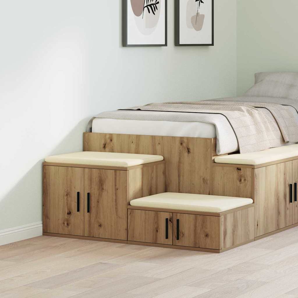 Opbevaringsskab artisan eg 108 x 41 x 40 cm Konstrueret træ