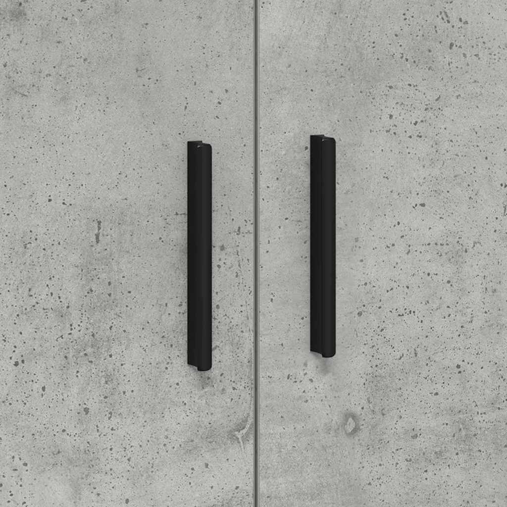 Opbevaringsskab Betongrå 103 x 41 x 40 cm Konstrueret træ