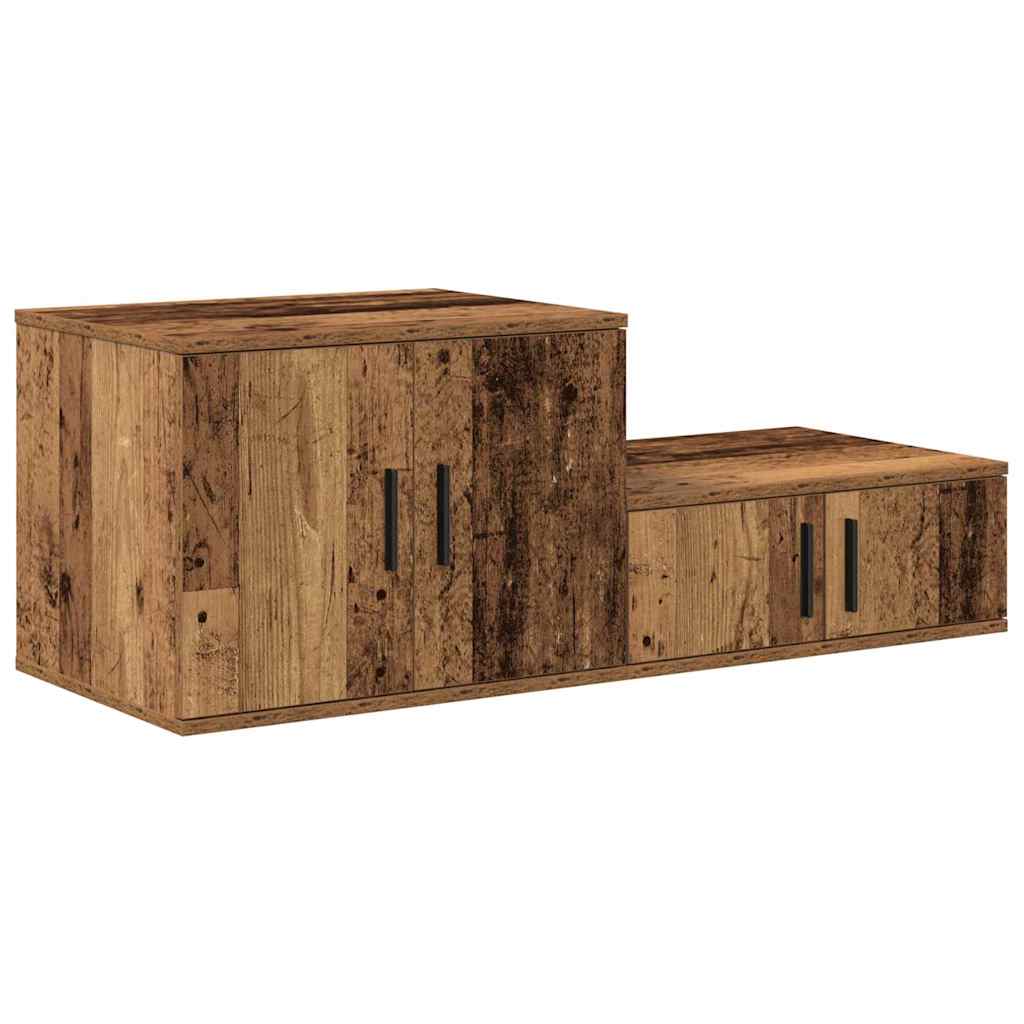 Opbevaringsskab Gammelt træ 103 x 41 x 40 cm Konstrueret træ
