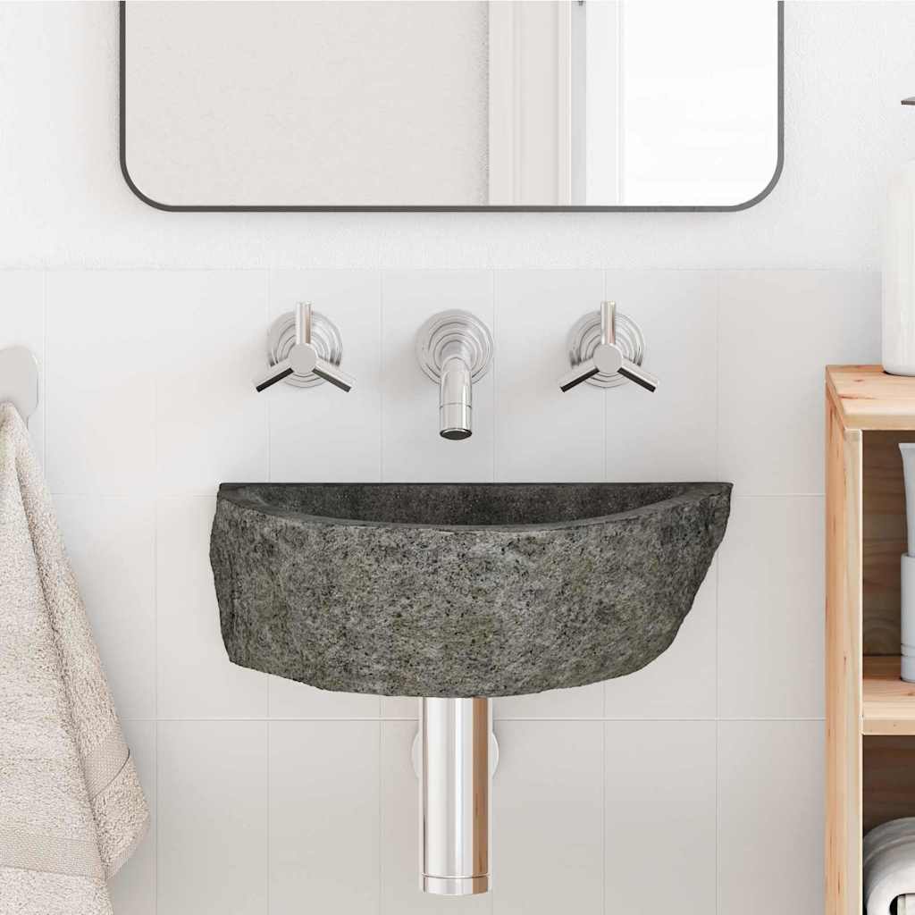 Væghængt Basin Grå (30-37) x (25-30) x 12 cm Flodsten