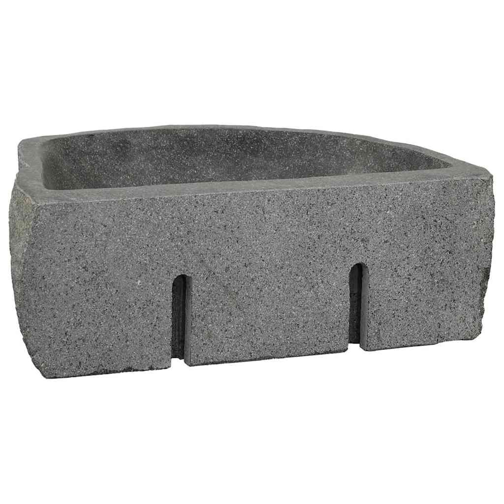 Væghængt Basin Grå (38-45) x (30-35) x 15 cm Flodsten