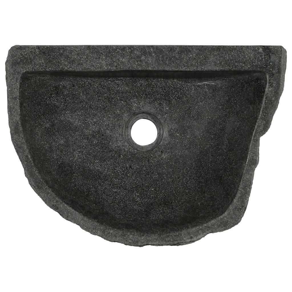 Væghængt Basin Grå (38-45) x (30-35) x 15 cm Flodsten