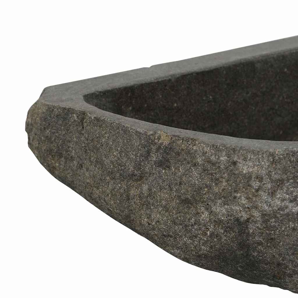 Vægmonteret Hjørnevask Grå (30-37) x (30-37) x 12 cm Flodsten