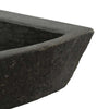 Vægmonteret Hjørnevask Grå (38-45) x (38-45) x 12 cm Flodsten