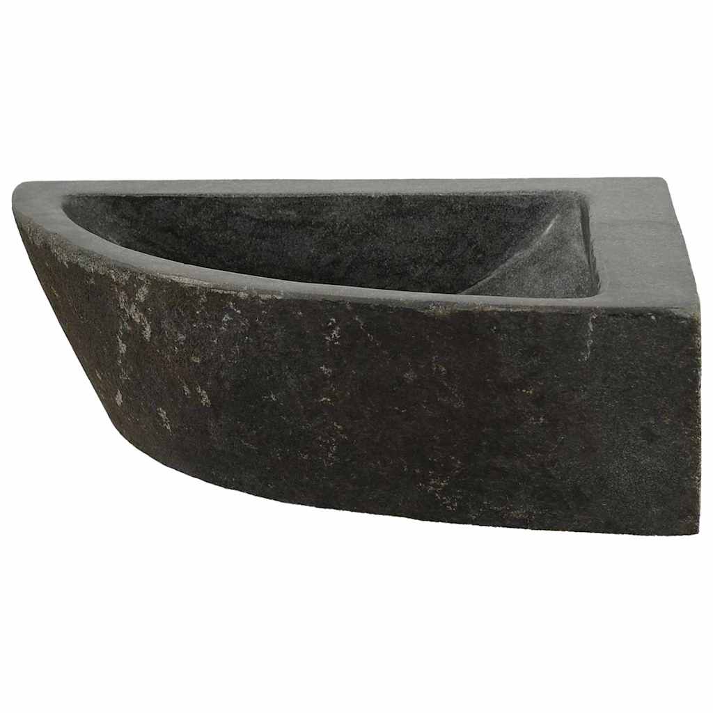 Vægmonteret Hjørnevask Grå (38-45) x (38-45) x 12 cm Flodsten