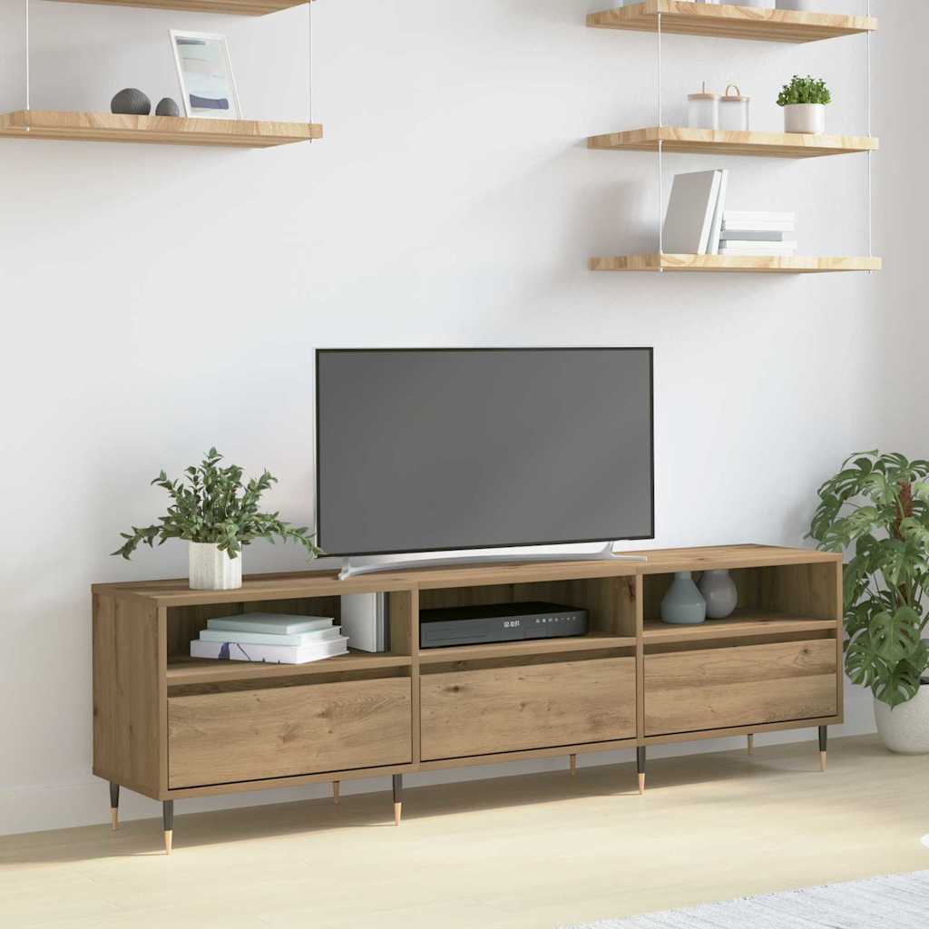 TV-skab artisan eg 150 x 30 x 44.5 cm Konstrueret træ