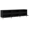 TV-skab Sort eg 150 x 30 x 44.5 cm Konstrueret træ