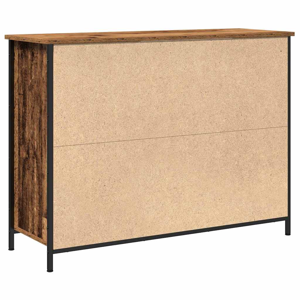 Sideboard Gammelt træ 100 x 35 x 75 cm Konstrueret træ