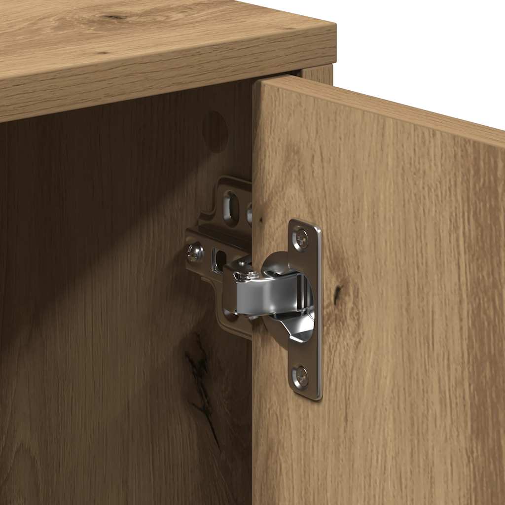 skænk 60x31x70 cm konstrueret træ kunsteg