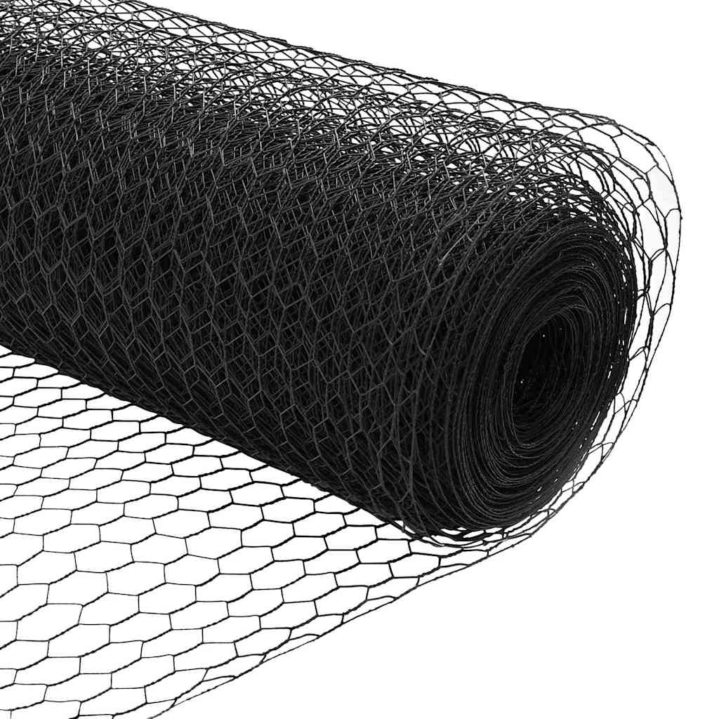 Hexagon Hegn Grå 0,4 x 100 m PVC