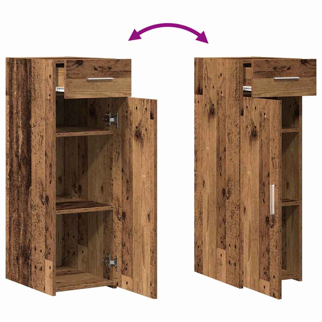 Sideboard Gammelt træ 30 x 42,5 x 93 cm Konstrueret træ