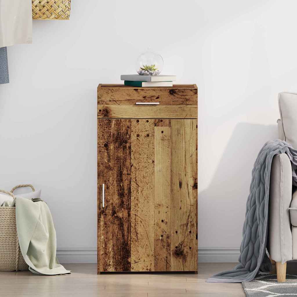 Sideboard Gammelt træ 50 x 42,5 x 93 cm Konstrueret træ