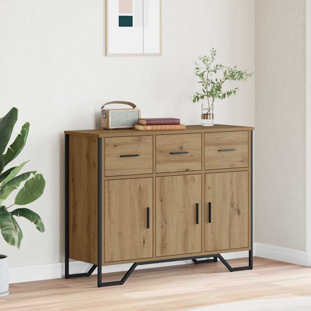 Sideboard artisan eg 97 x 32.5 x 74.5 cm Konstrueret træ
