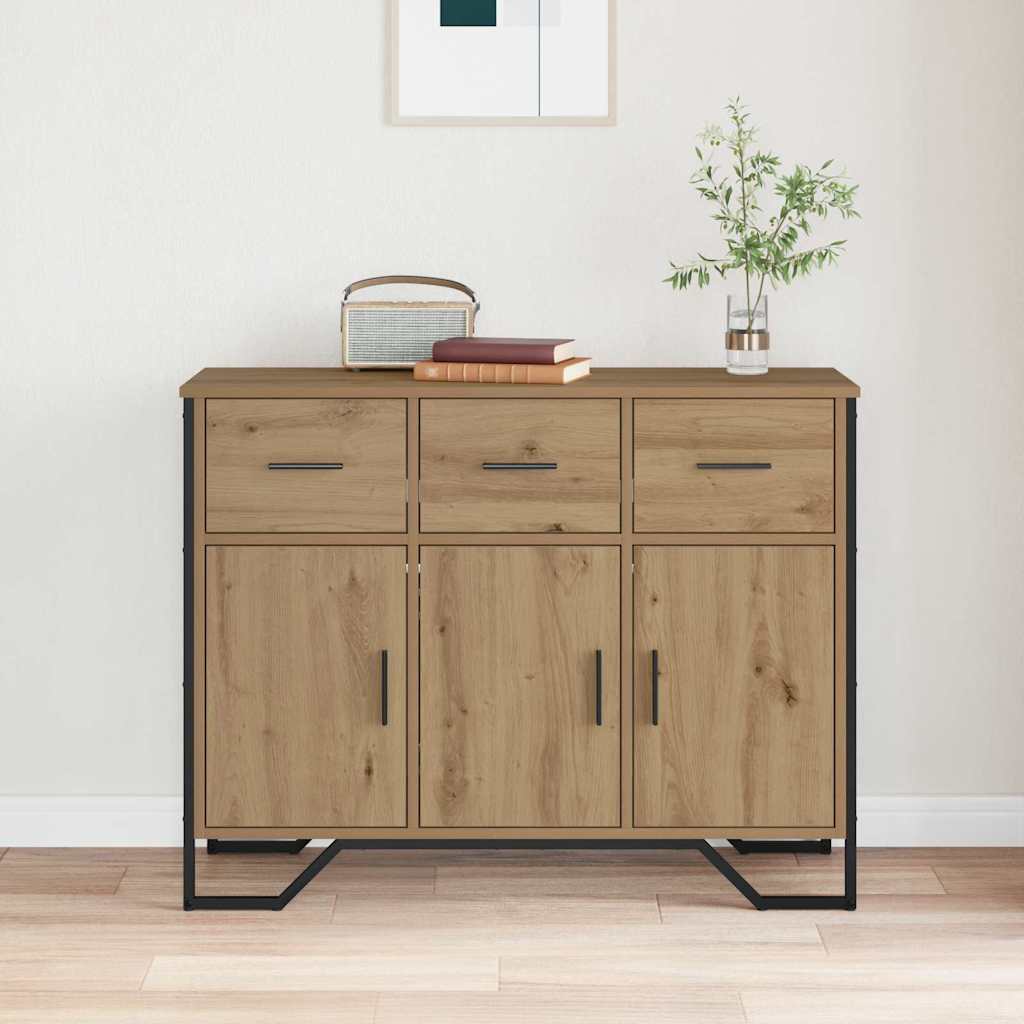 Sideboard artisan eg 97 x 32.5 x 74.5 cm Konstrueret træ