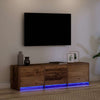 TV-skab med skuffe Gammelt træ 140 x 34 x 40 cm Konstrueret træ