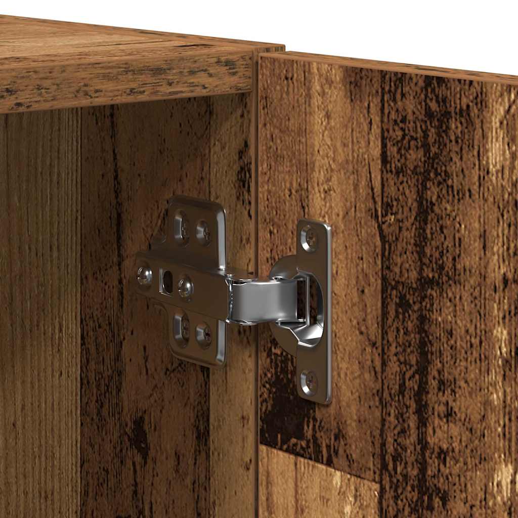 Vægskab Gammelt træ 70 x 42.5 x 40 cm Konstrueret træ