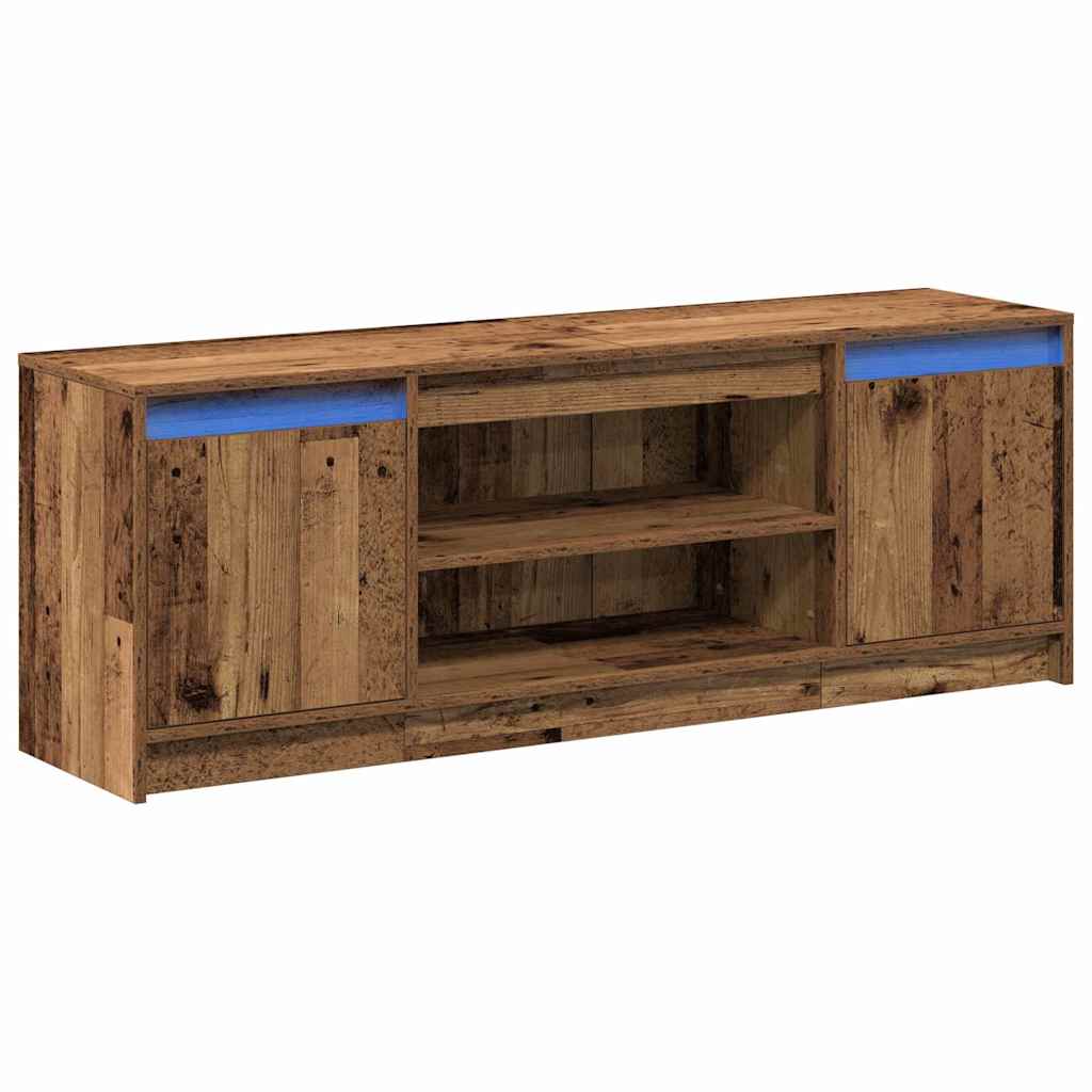TV-skab Brun 139.5 x 34 x 50 cm Konstrueret træ