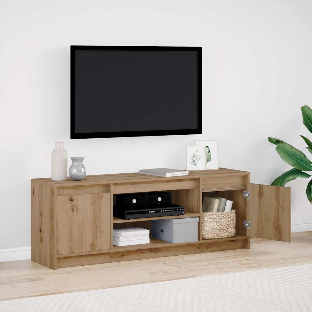 TV-skab Brun 139.5 x 34 x 50 cm Konstrueret træ