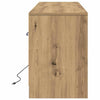 TV-skab Brun 139.5 x 34 x 50 cm Konstrueret træ