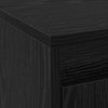 TV-skab Sort 139.5 x 34 x 50 cm Konstrueret træ