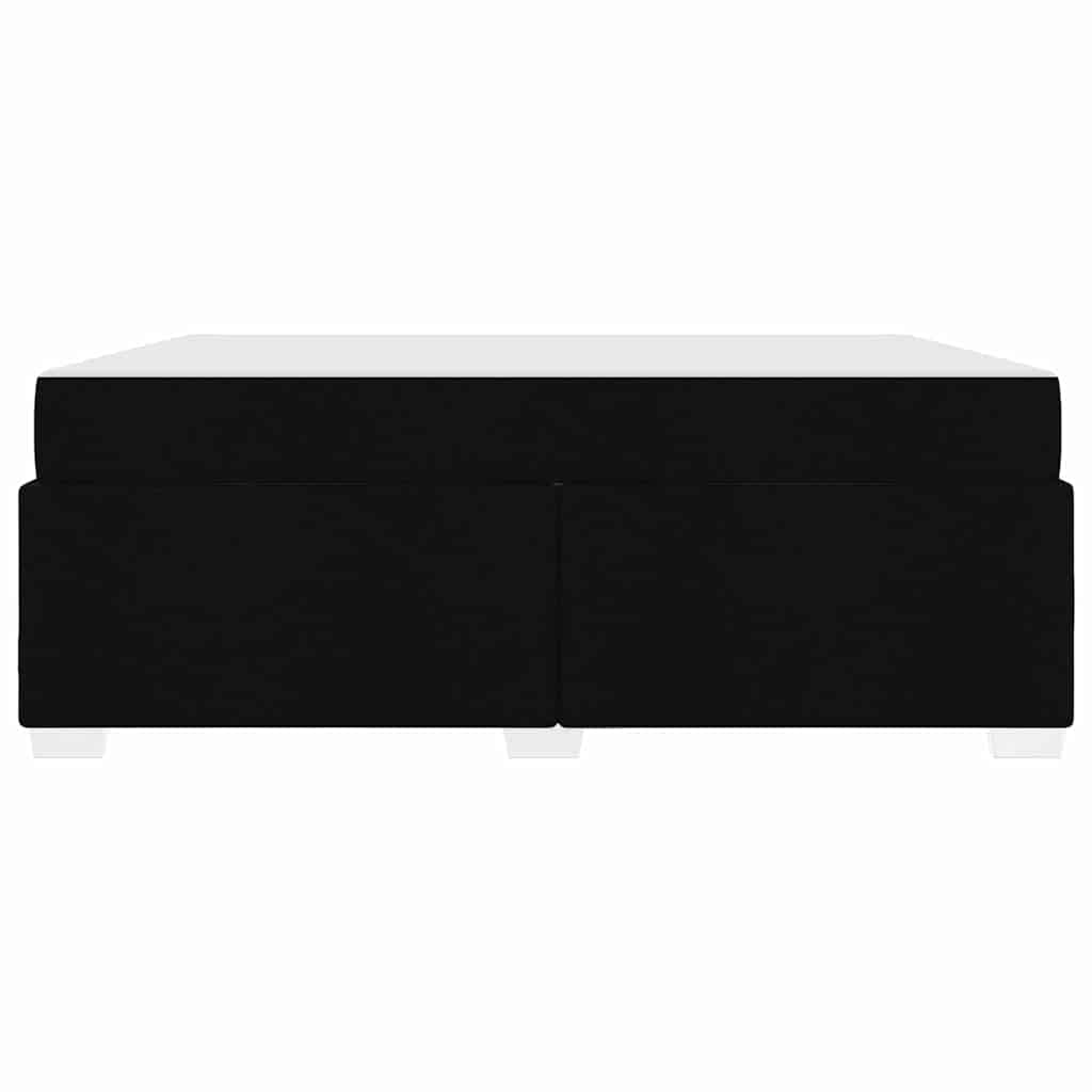 Sengestel Sort 180 x 200 cm Stof