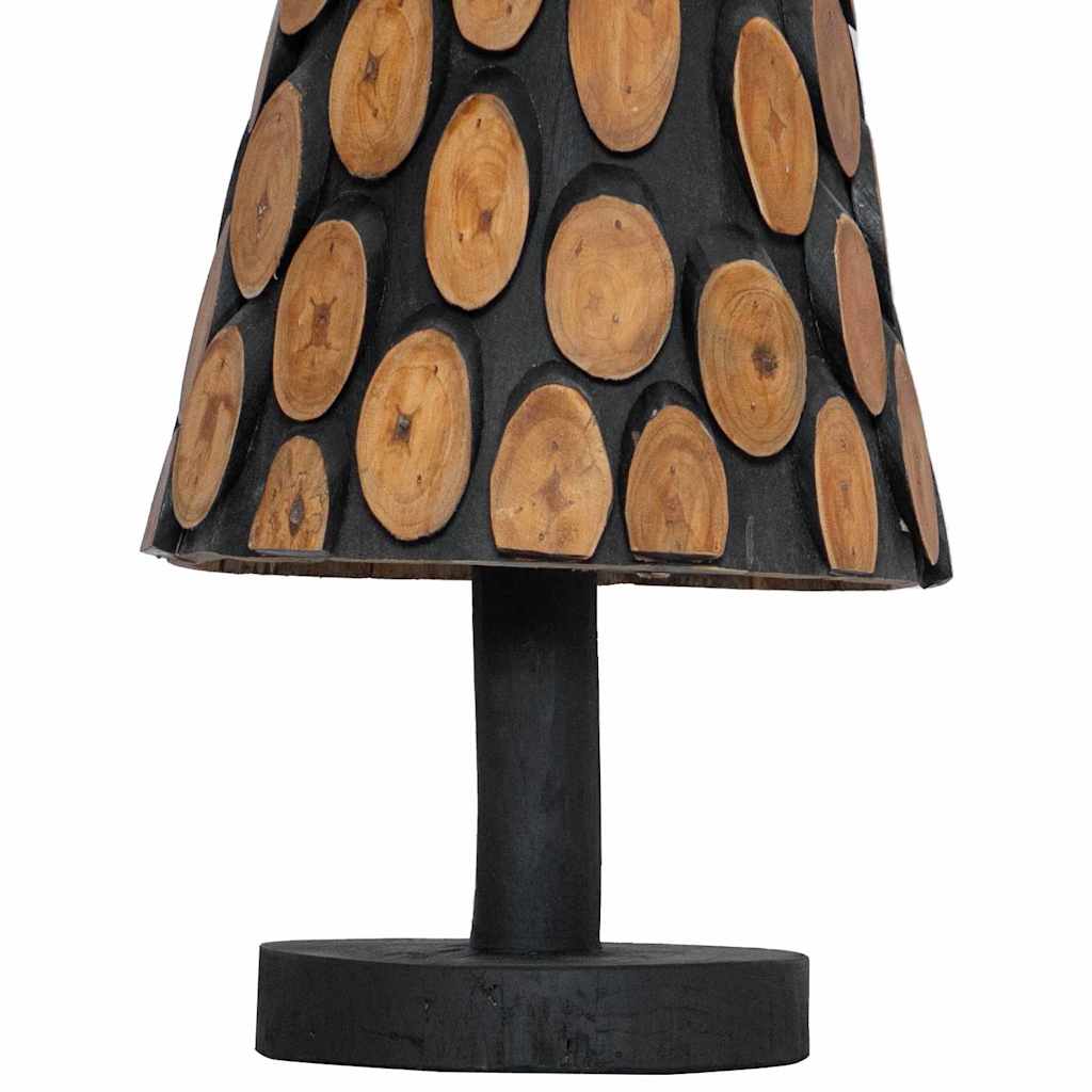 Juletræ med stativ Brun 90 cm Massivt teaktræ