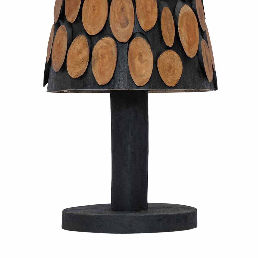 Juletræ med stativ Brun 120 cm Massivt teaktræ