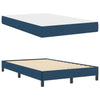 Box spring seng med madras Blå 120 x 190 cm Stof