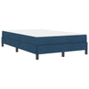 Box spring seng med madras Blå 120 x 190 cm Stof