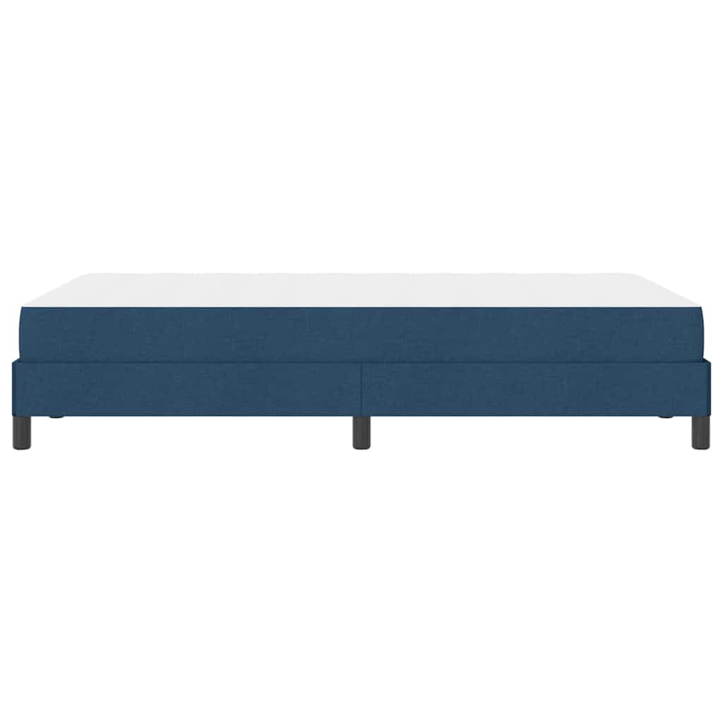 Box spring seng med madras Blå 120 x 190 cm Stof