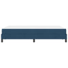 Box spring seng med madras Blå 120 x 190 cm Stof