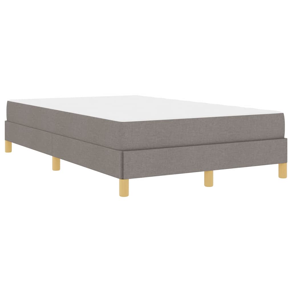 Box spring seng Taupe og Brun 120 x 190 cm